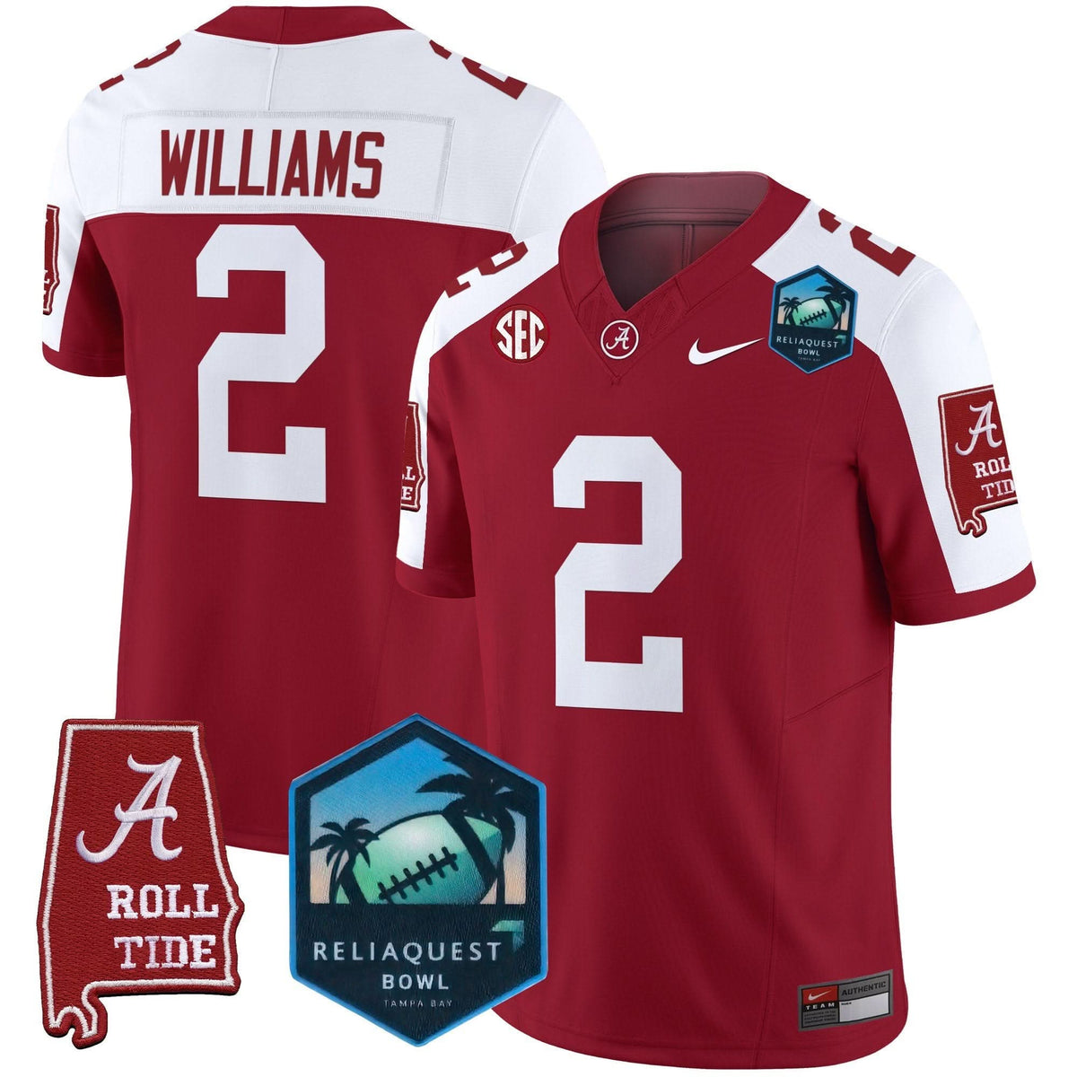 ACT 2025 ReliaQuest Bowl Patch Vapor Limited Jersey