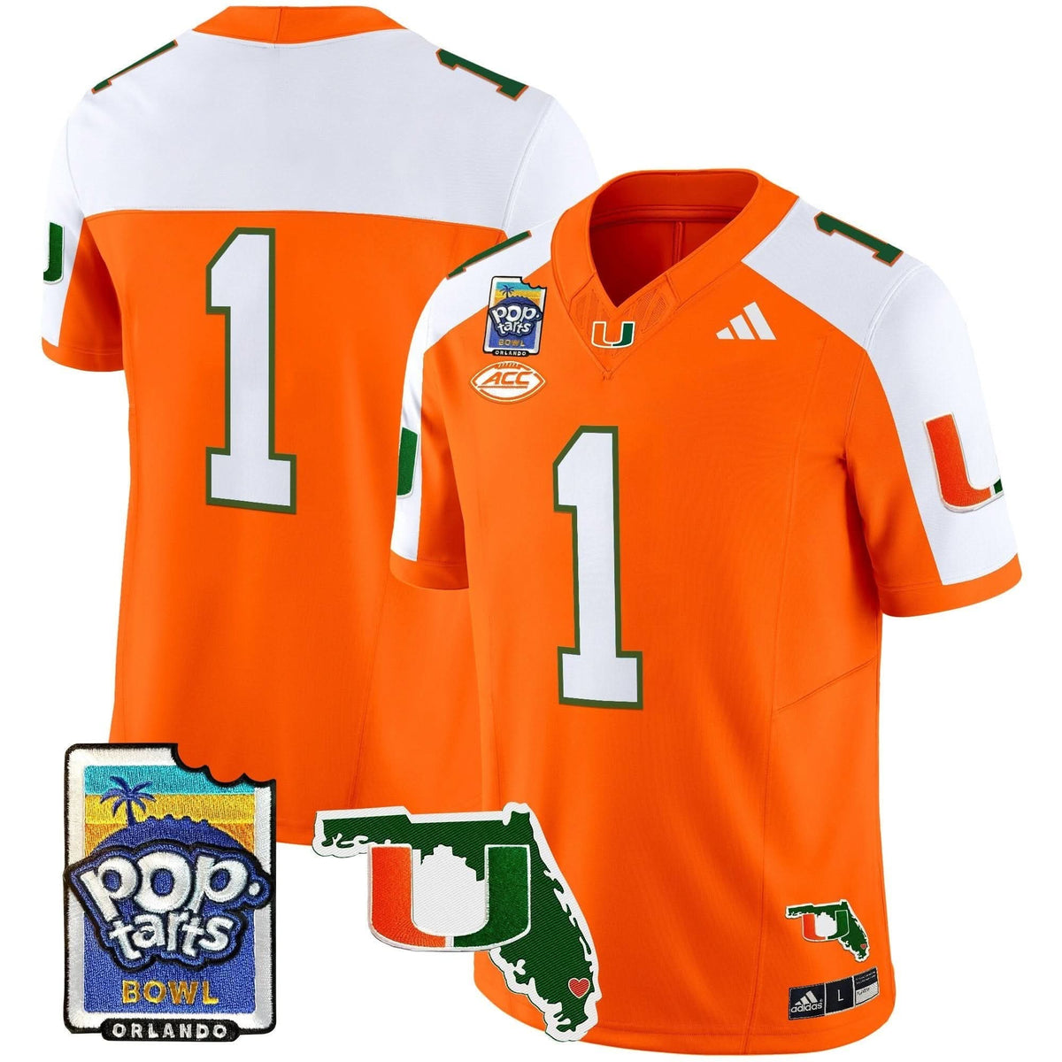 MH 2025 PopTarts Bowl Patch Vapor Limited Jersey