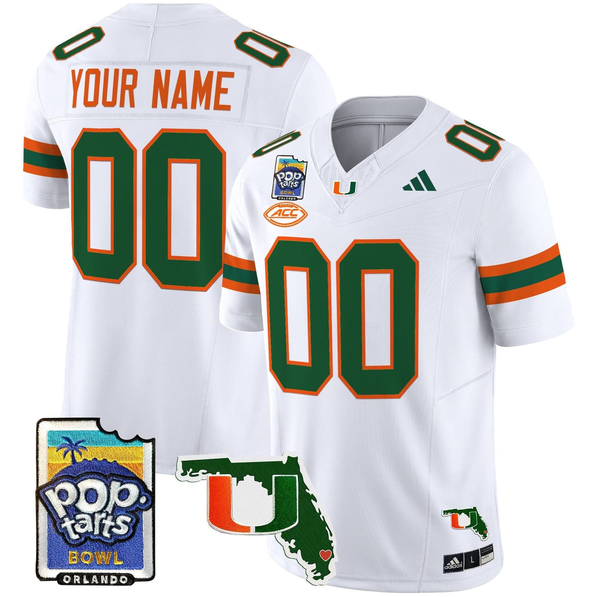 MH 2025 PopTarts Bowl Patch Vapor Limited Custom Jersey