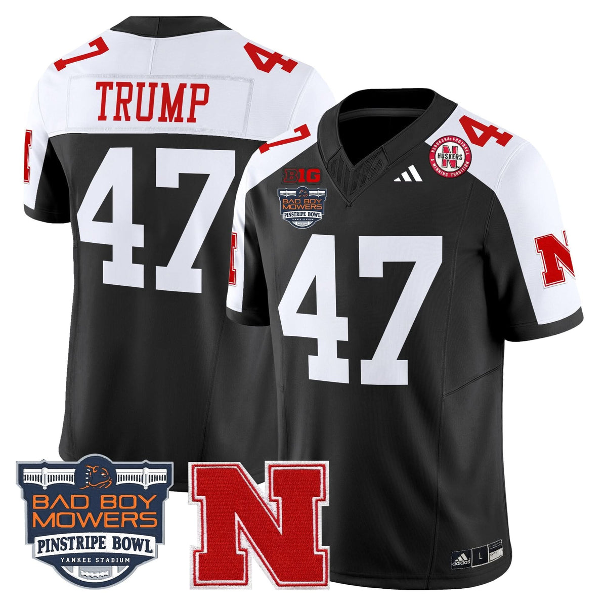 NC 2025 Pinstripe Bowl Patch Vapor Limited Jersey