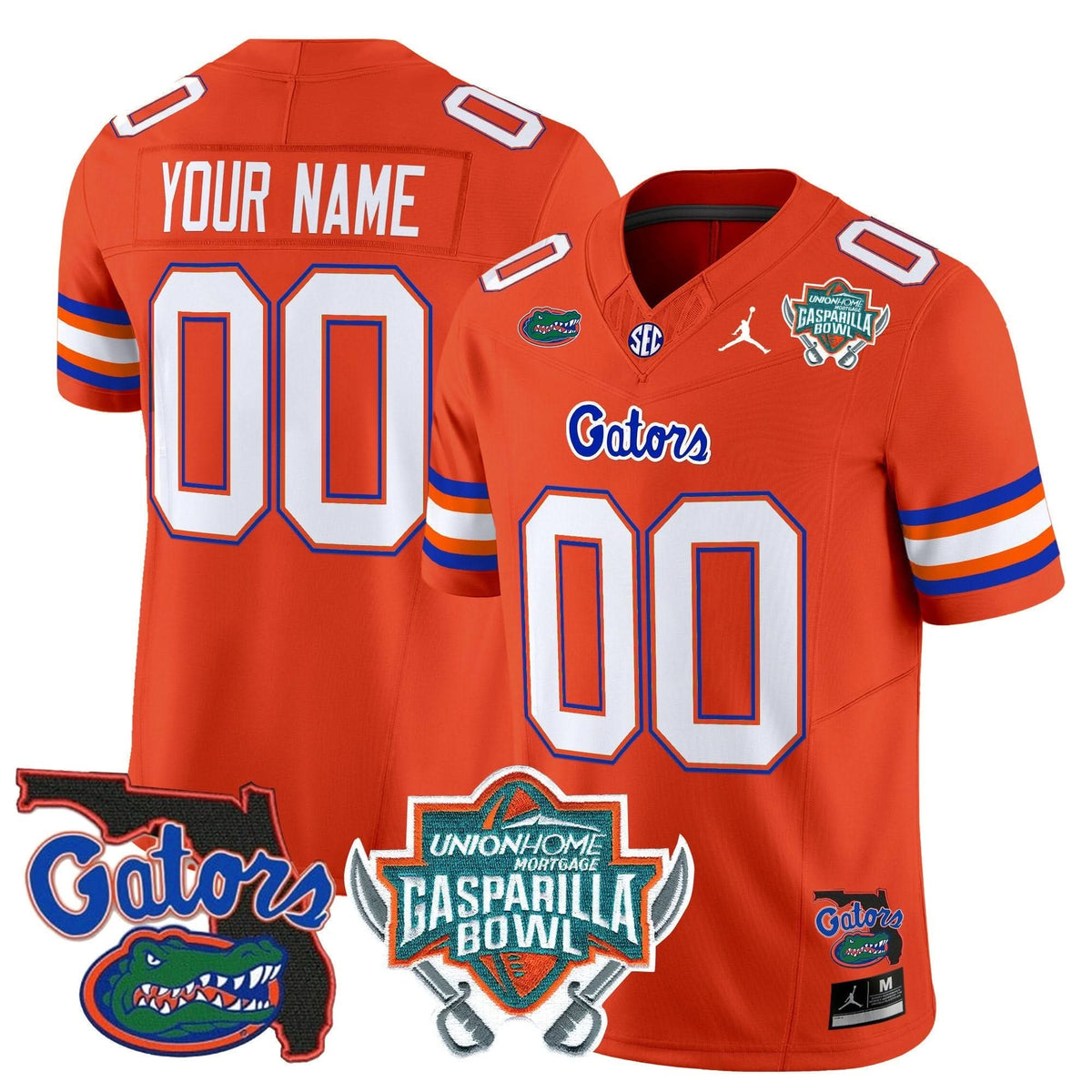 FG 2025 Gasparilla Bowl Patch Vapor Limited Custom Jersey