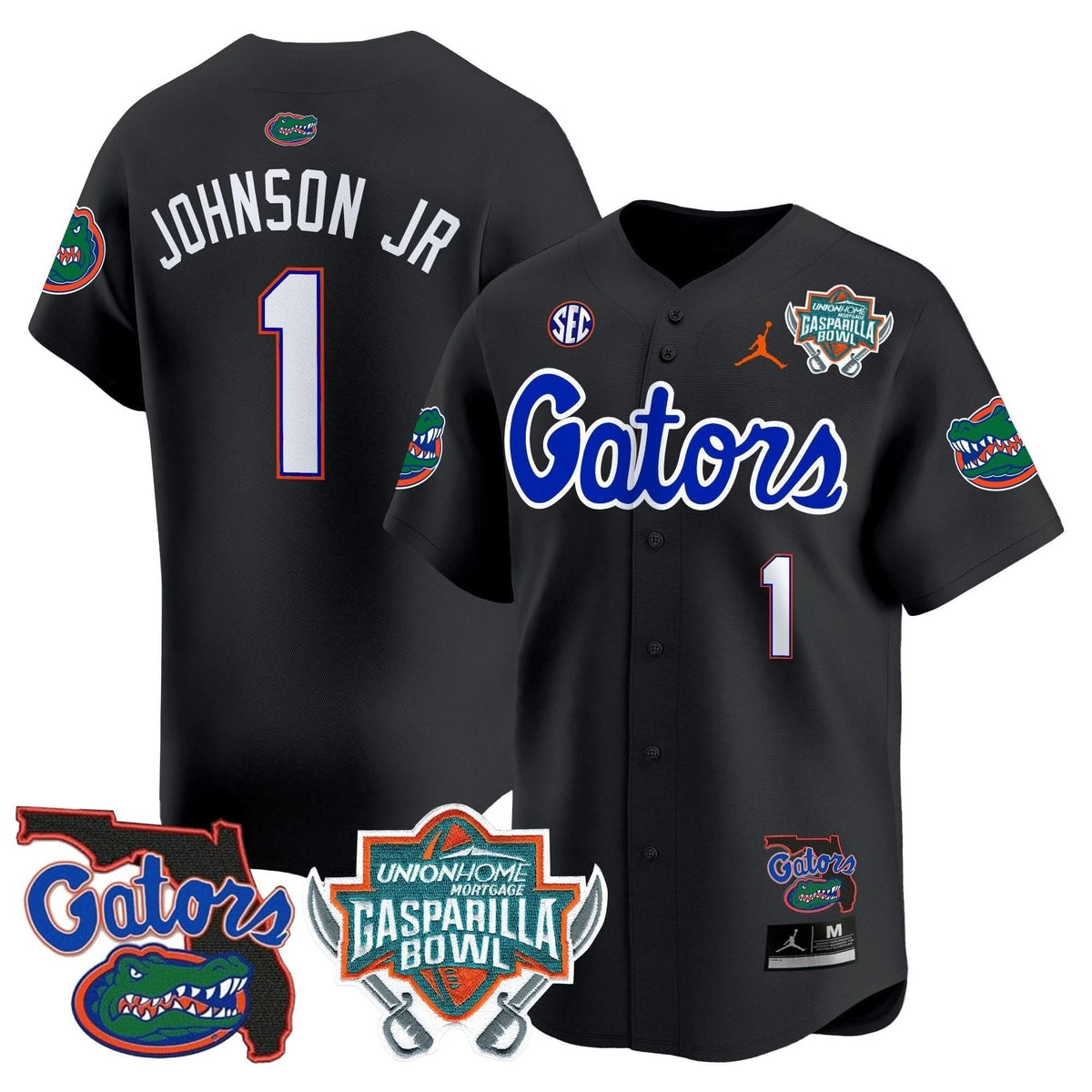 FG 2024 Gasparilla Bowl Patch Vapor Premier Limited Jersey