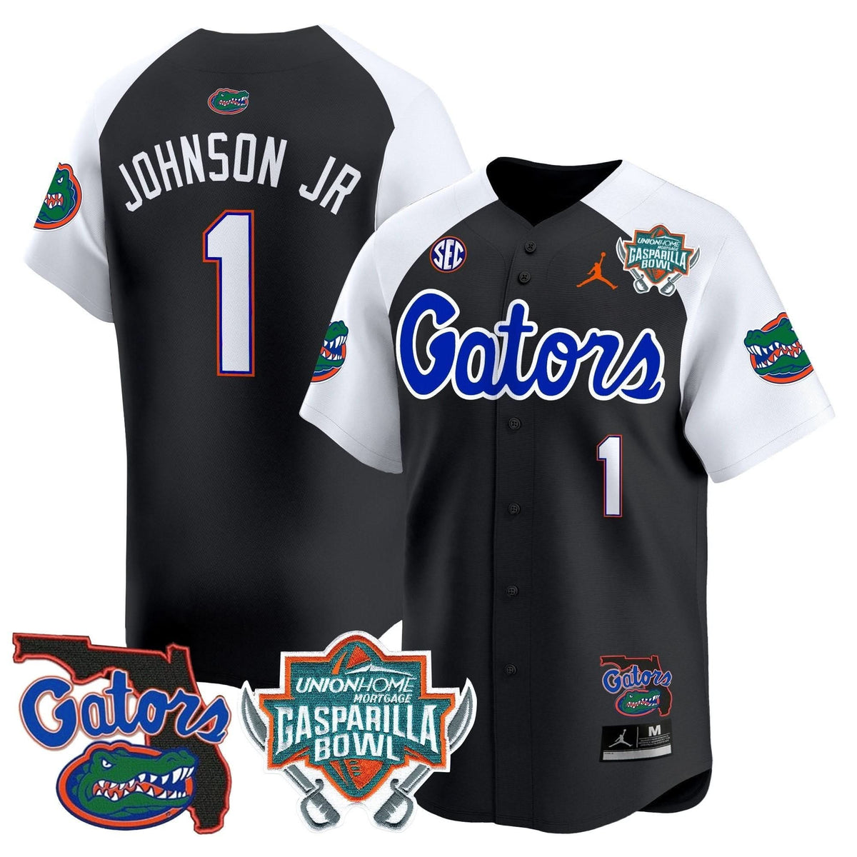 FG 2024 Gasparilla Bowl Patch Vapor Premier Limited Jersey