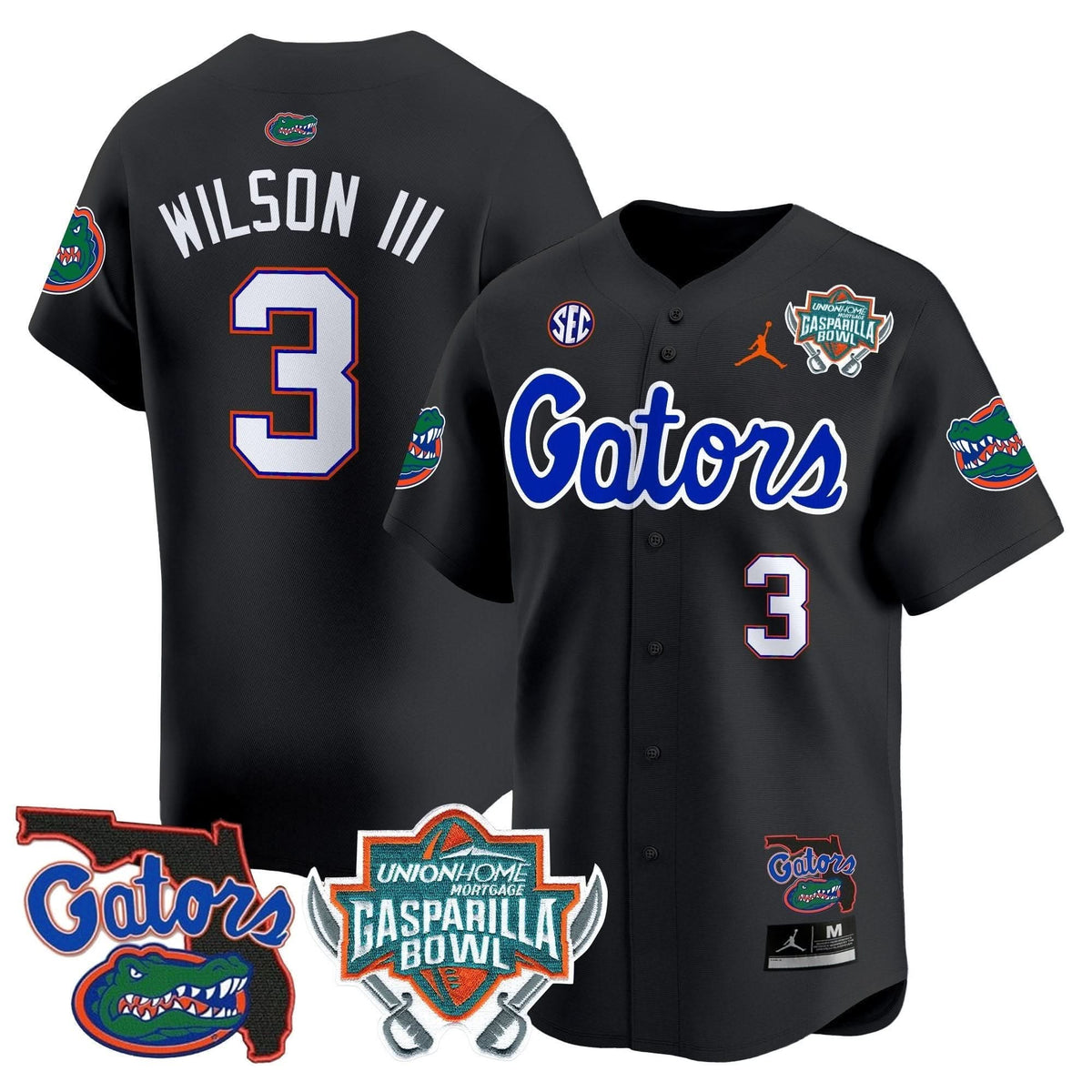 FG 2024 Gasparilla Bowl Patch Vapor Premier Limited Jersey