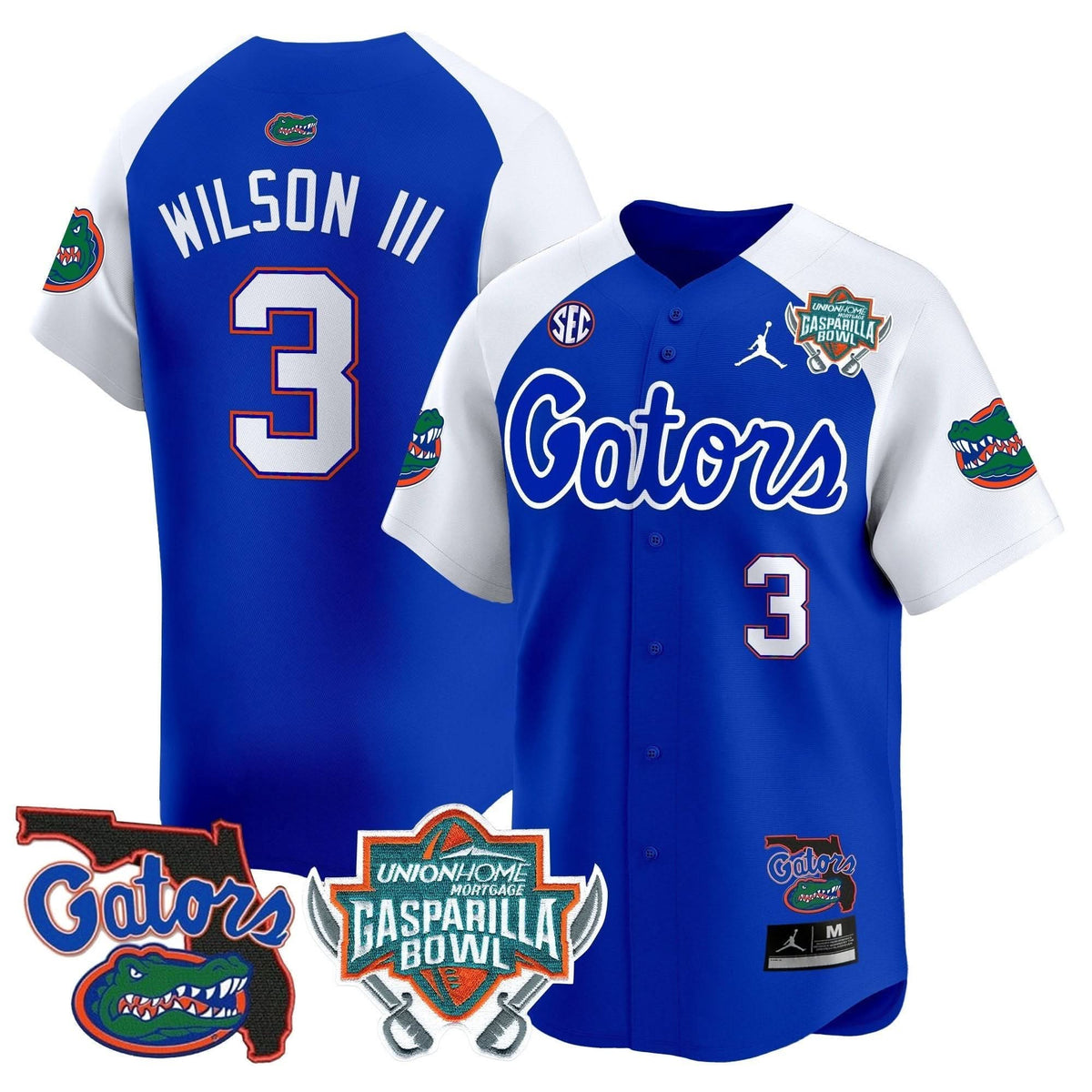 FG 2024 Gasparilla Bowl Patch Vapor Premier Limited Jersey