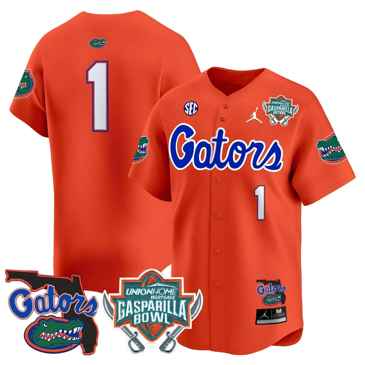 FG 2024 Gasparilla Bowl Patch Vapor Premier Limited Jersey