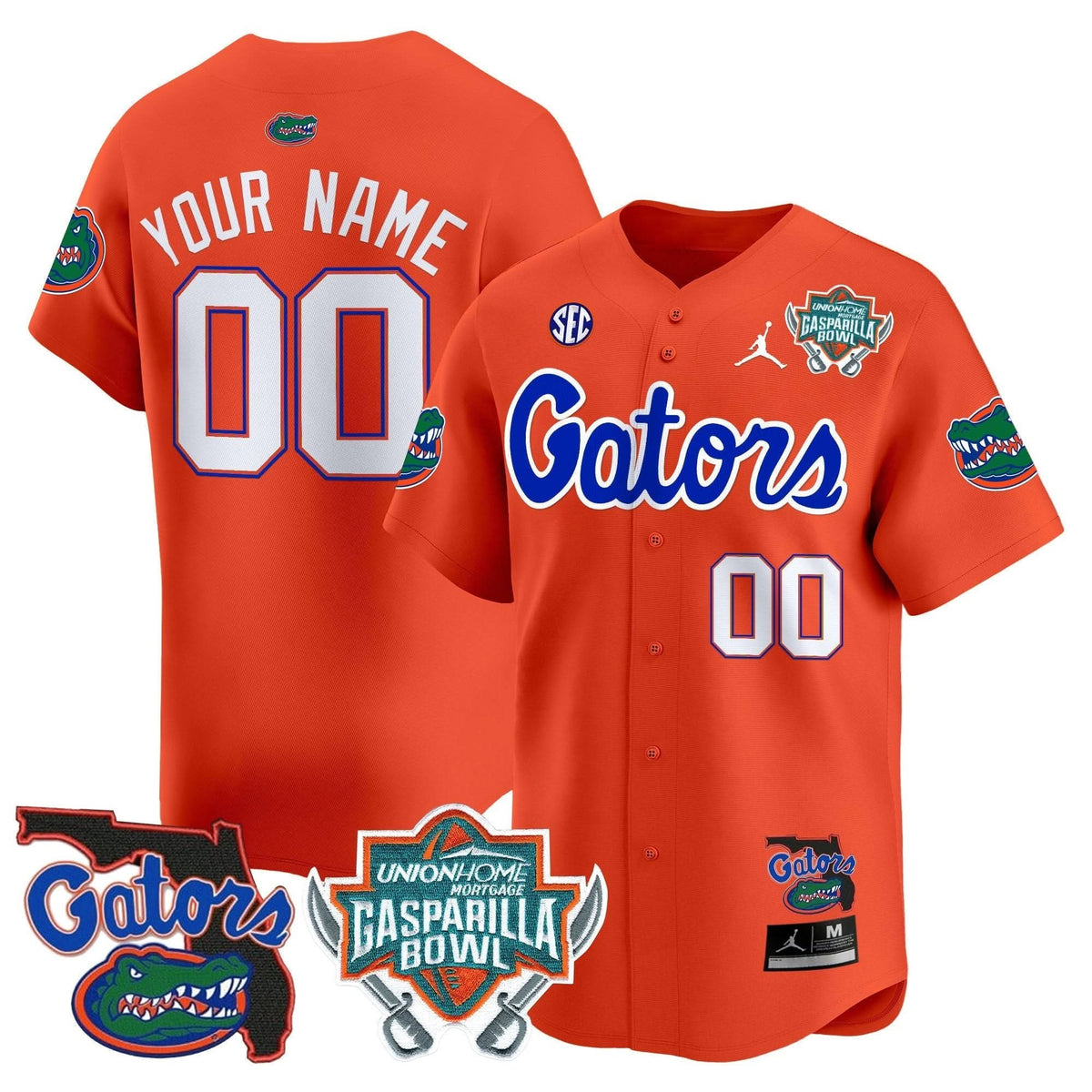 FG 2024 Gasparilla Bowl Patch Vapor Premier Limited Custom Jersey