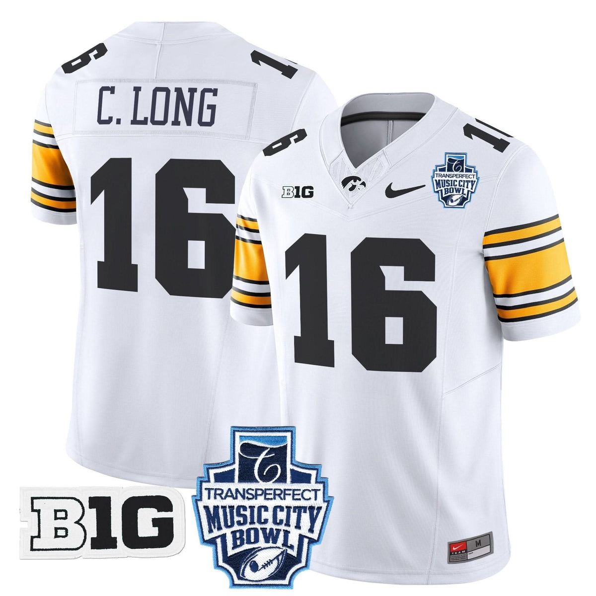 Iowa Hawkeyes 2024 Music City Bowl Vapor Limited Jersey