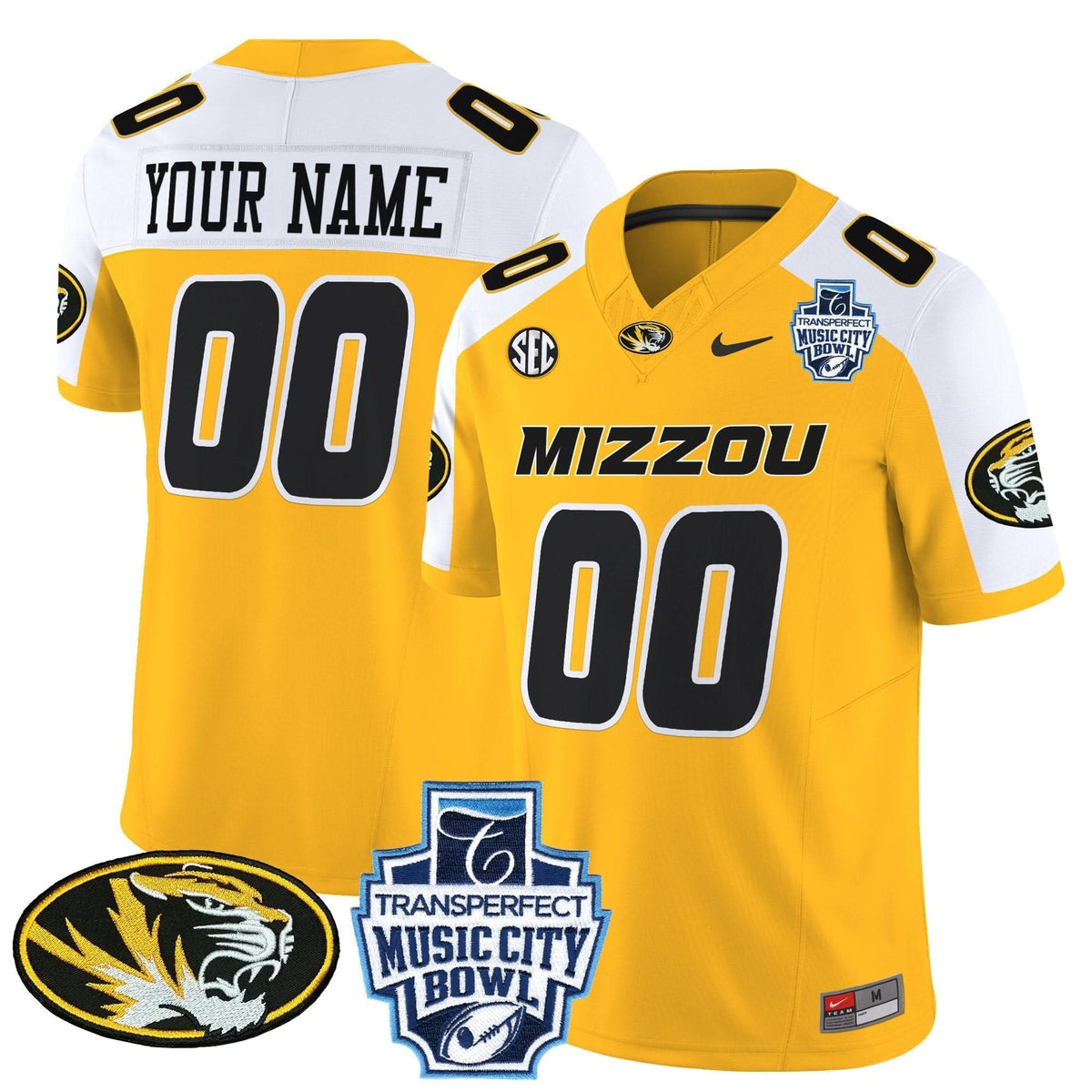 MT 2024 Music City Bowl Vapor Limited Custom Jersey