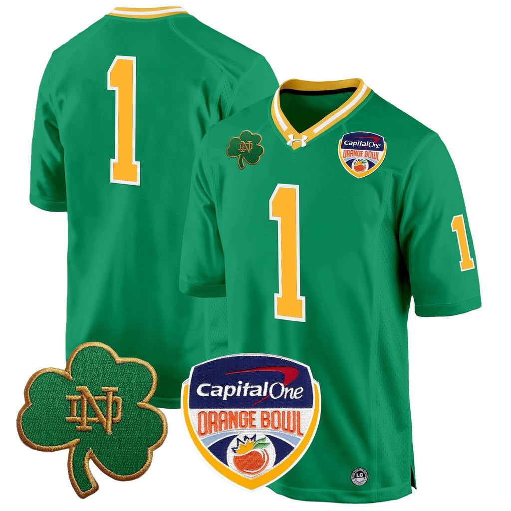 NDFI 2024 Orange Bowl Patch Game Jersey