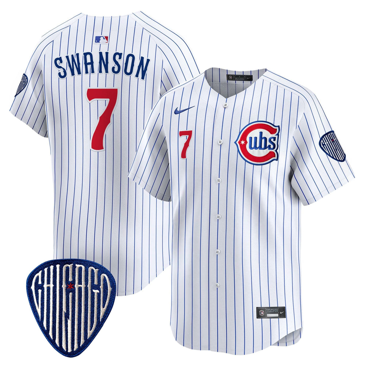 CC Blue Alternate Vapor Premier Limited Jersey - Stitched