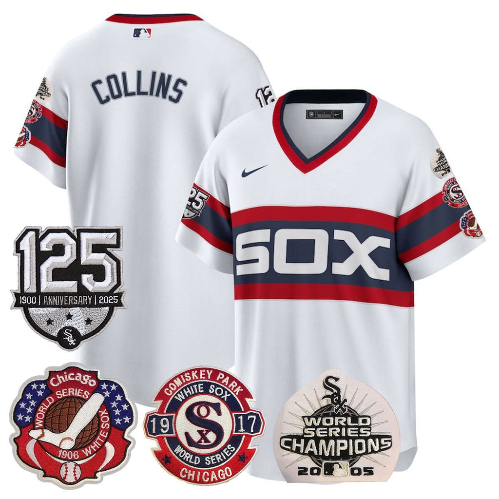 CWS 125th Anniversary - World Series Champions Jersey - Stitched
