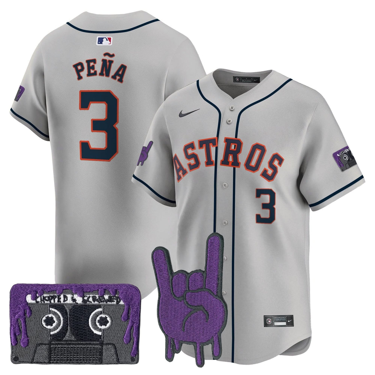 HA DJ Screw Patch Vapor Premier Limited Jersey - Stitched