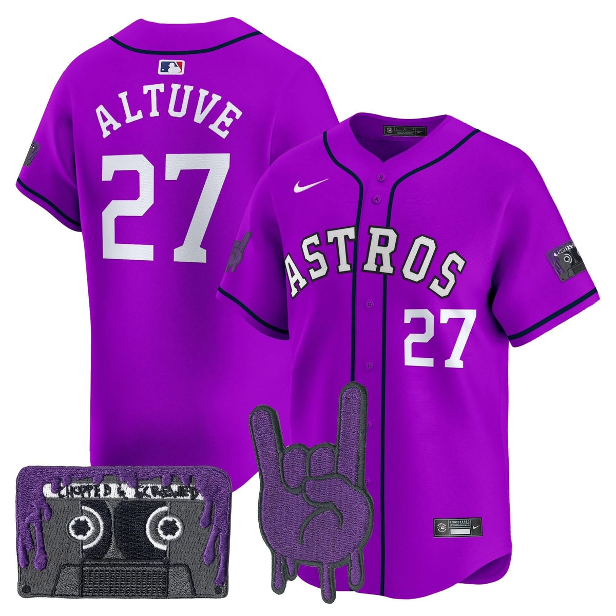 HA DJ Screw Patch Vapor Premier Limited Jersey - Stitched
