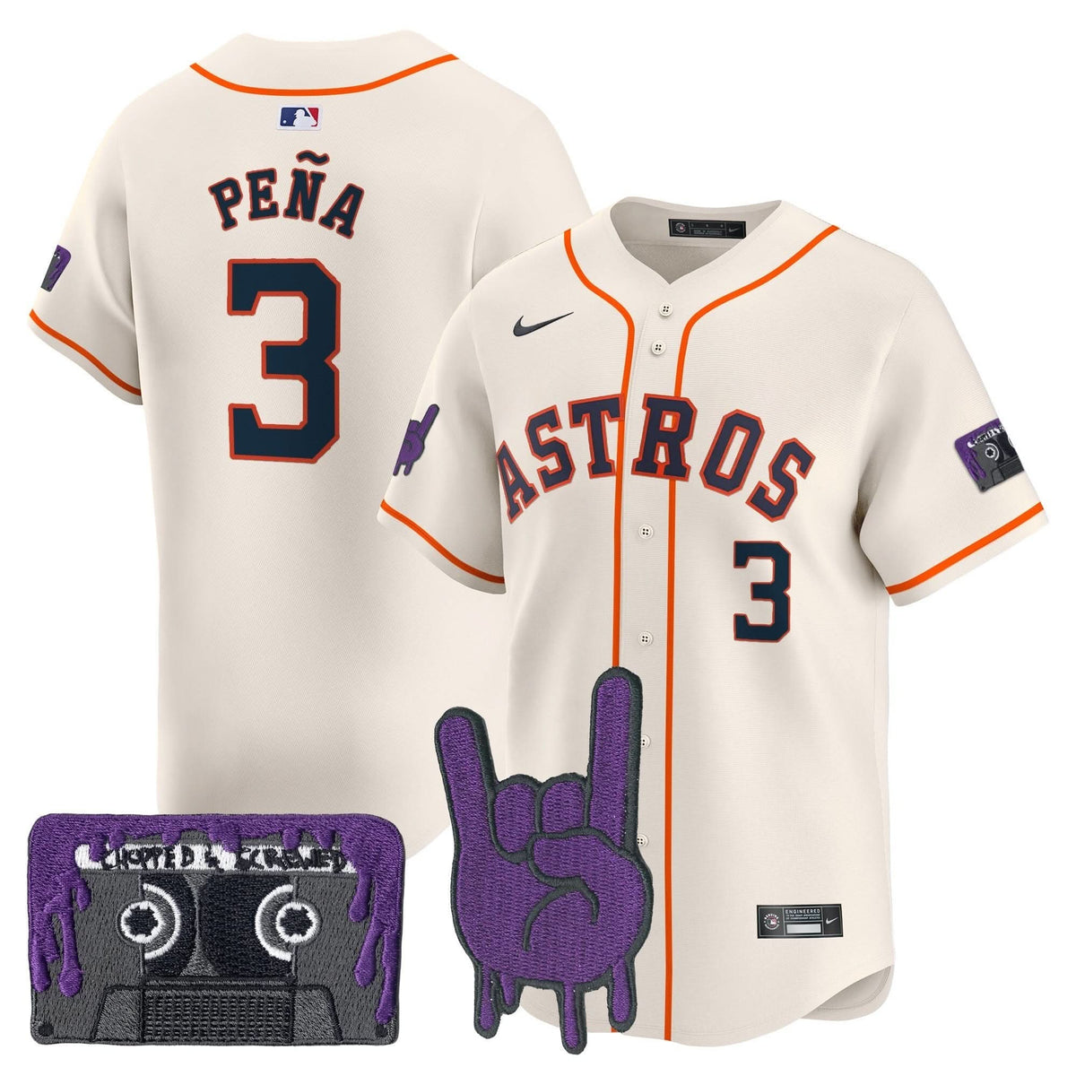 HA DJ Screw Patch Vapor Premier Limited Jersey - Stitched