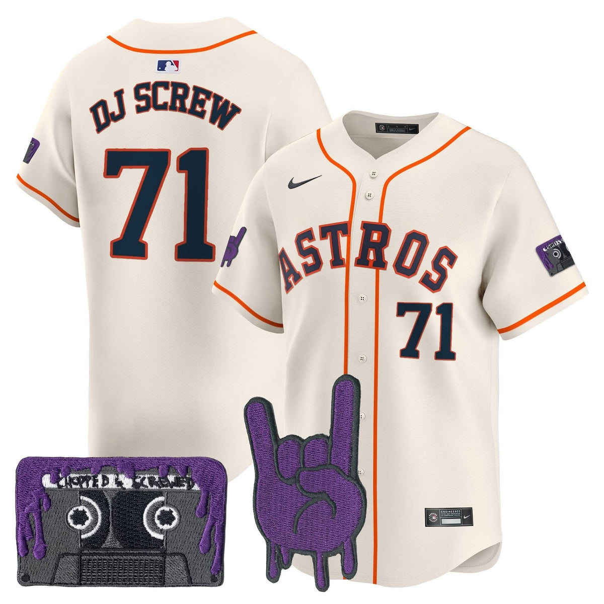 HA DJ Screw Patch Vapor Premier Limited Jersey - Stitched