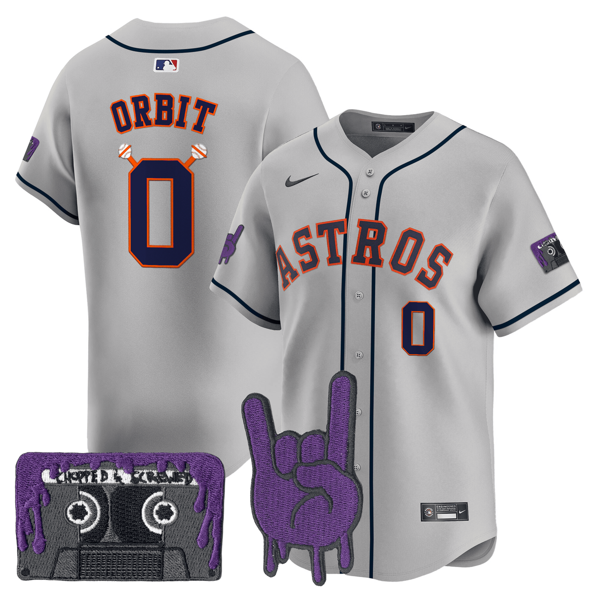 HA DJ Screw Patch Vapor Premier Limited Jersey - Stitched