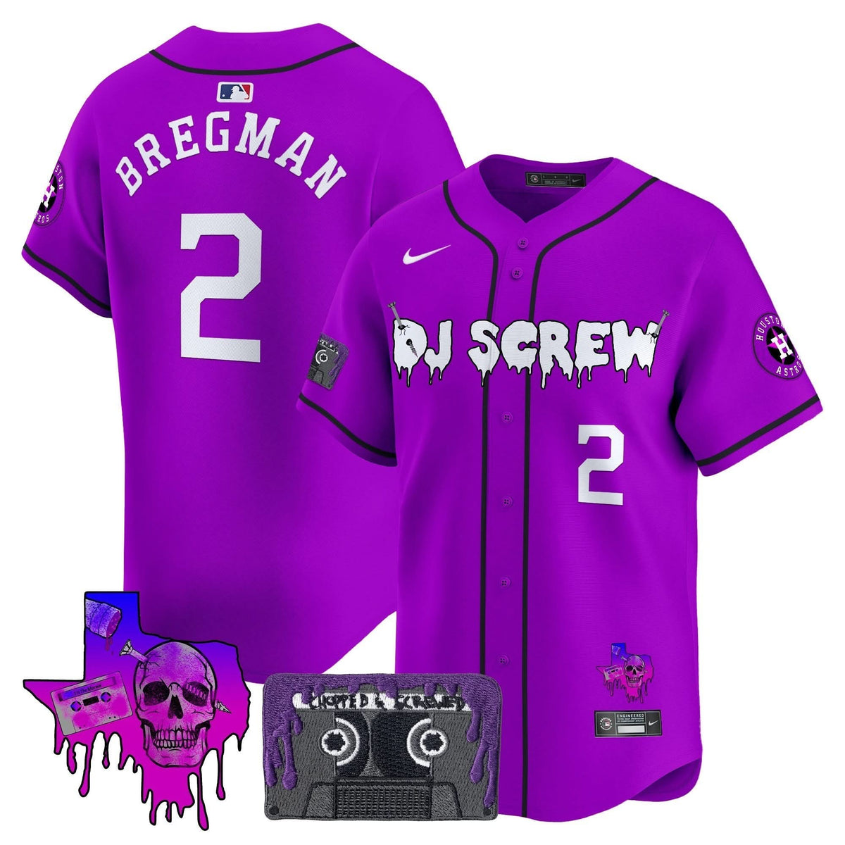 HA DJ Screw Patch Vapor Premier Limited Jersey V2 - Stitched