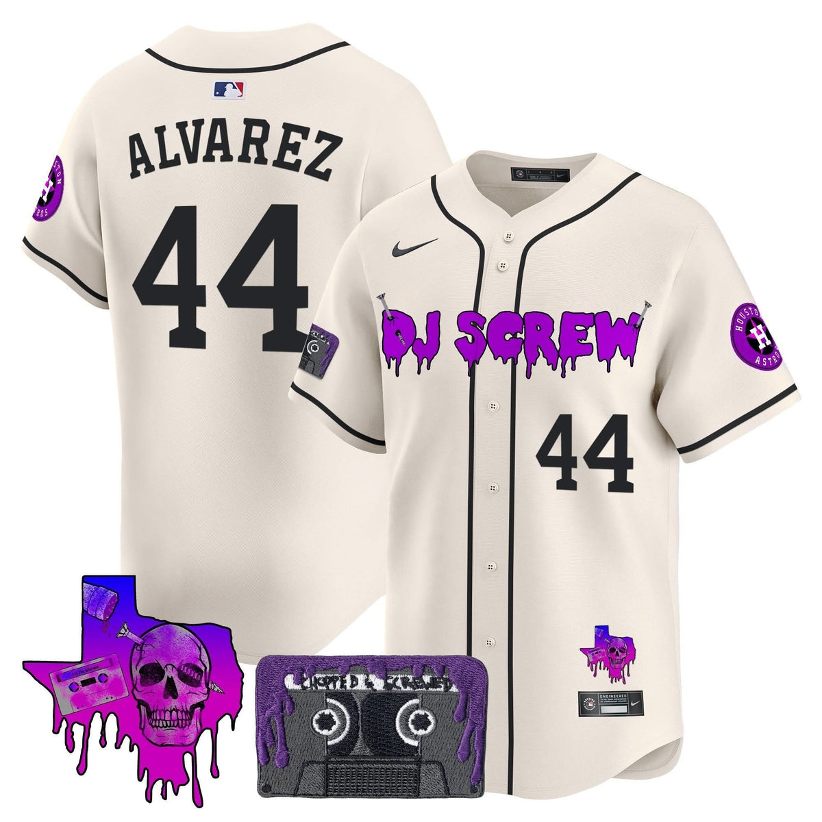 HA DJ Screw Patch Vapor Premier Limited Jersey V2 - Stitched