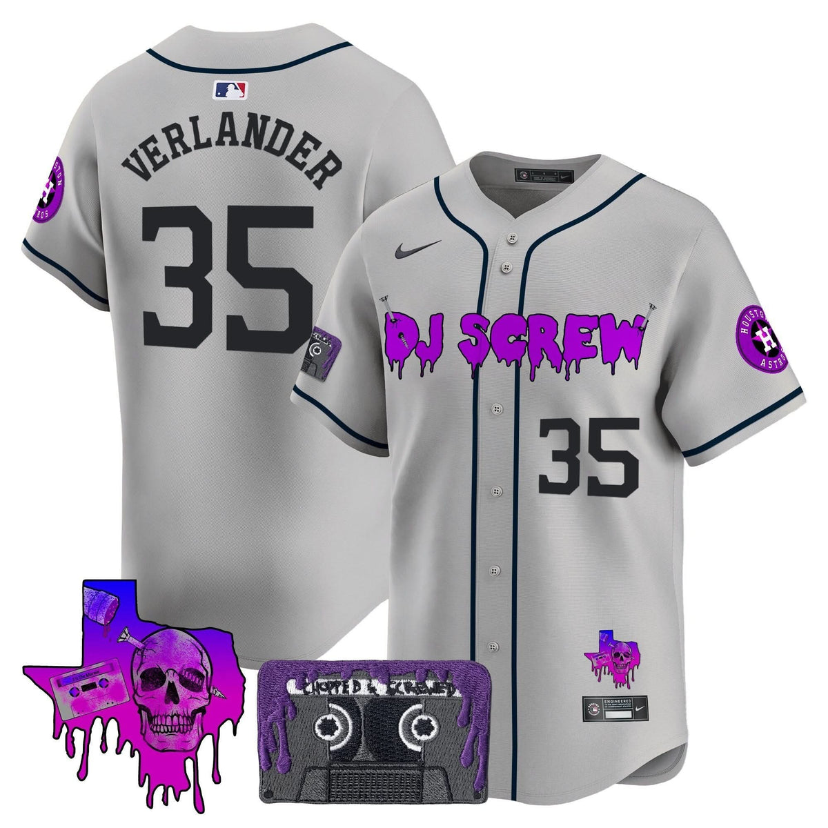 HA DJ Screw Patch Vapor Premier Limited Jersey V2 - Stitched