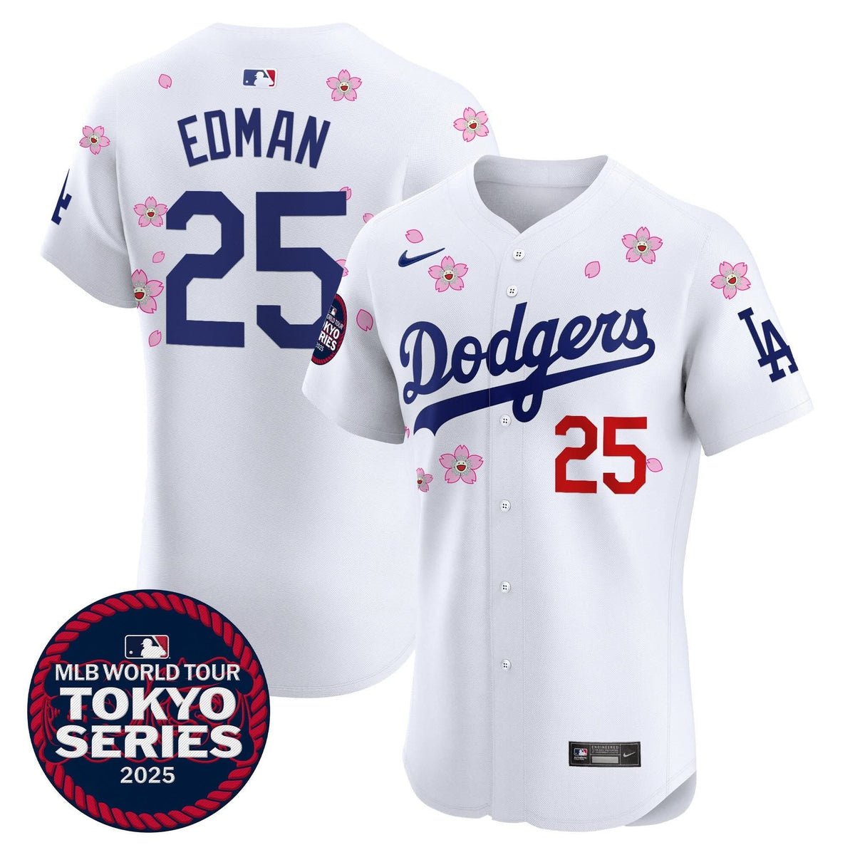 LAD Tokyo Series 2025 Vapor Premier Elite Jersey - Stitched