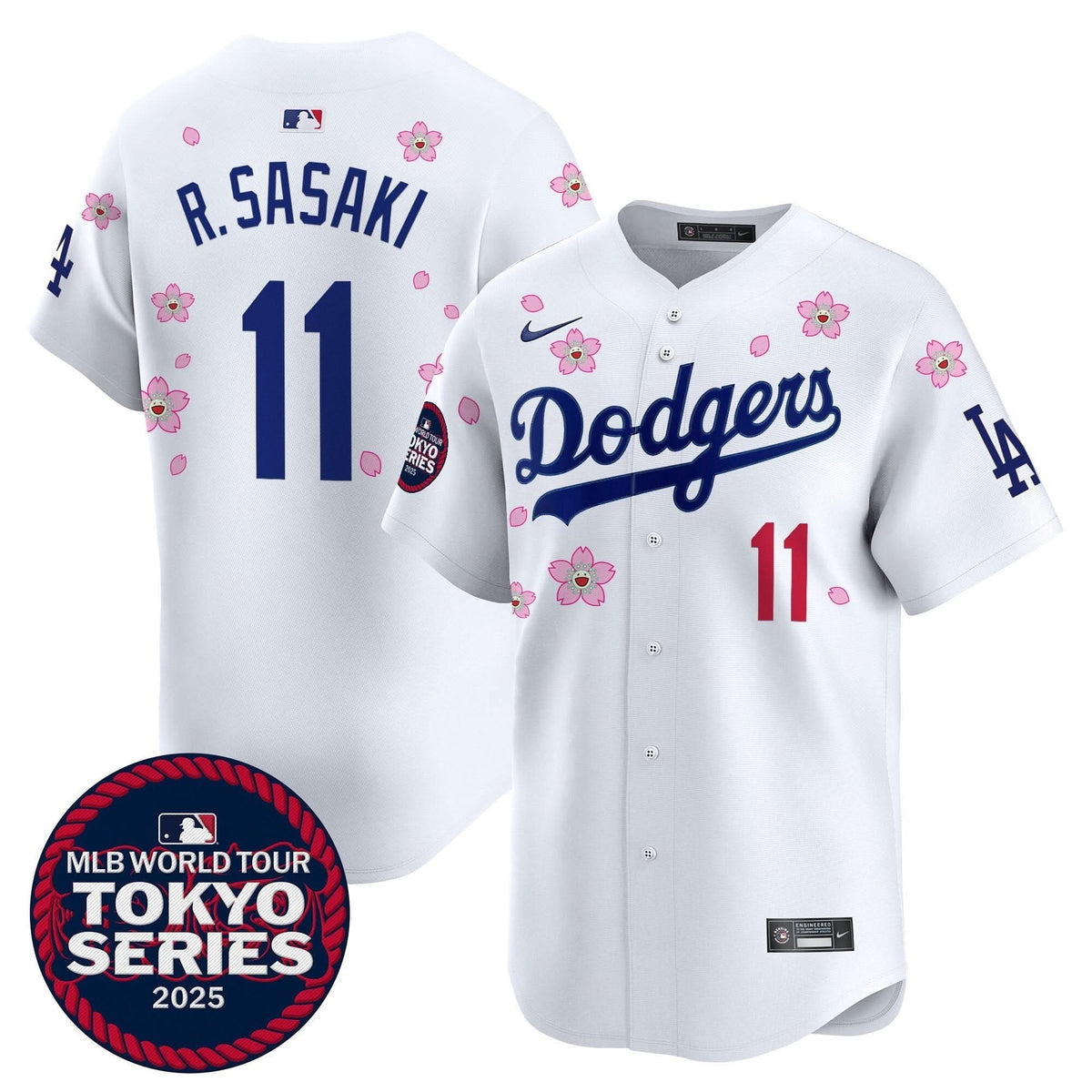 LAD Tokyo Series 2025 Vapor Premier Limited Jersey V2 - Stitched