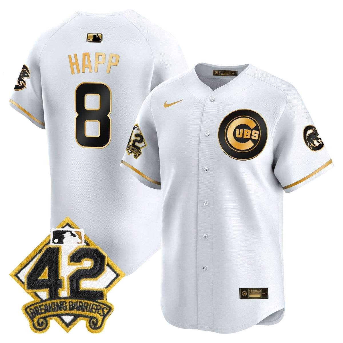 CC 2025 Jackie Robinson Patch Vapor Premier Limited Jersey - Stitched