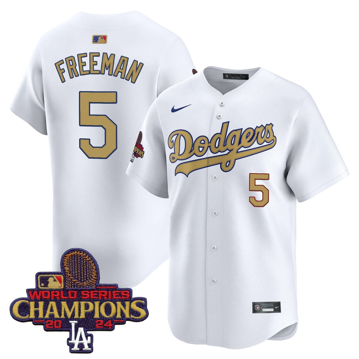 LAD 2025 Gold Vapor Premier Limited Jersey - Stitched