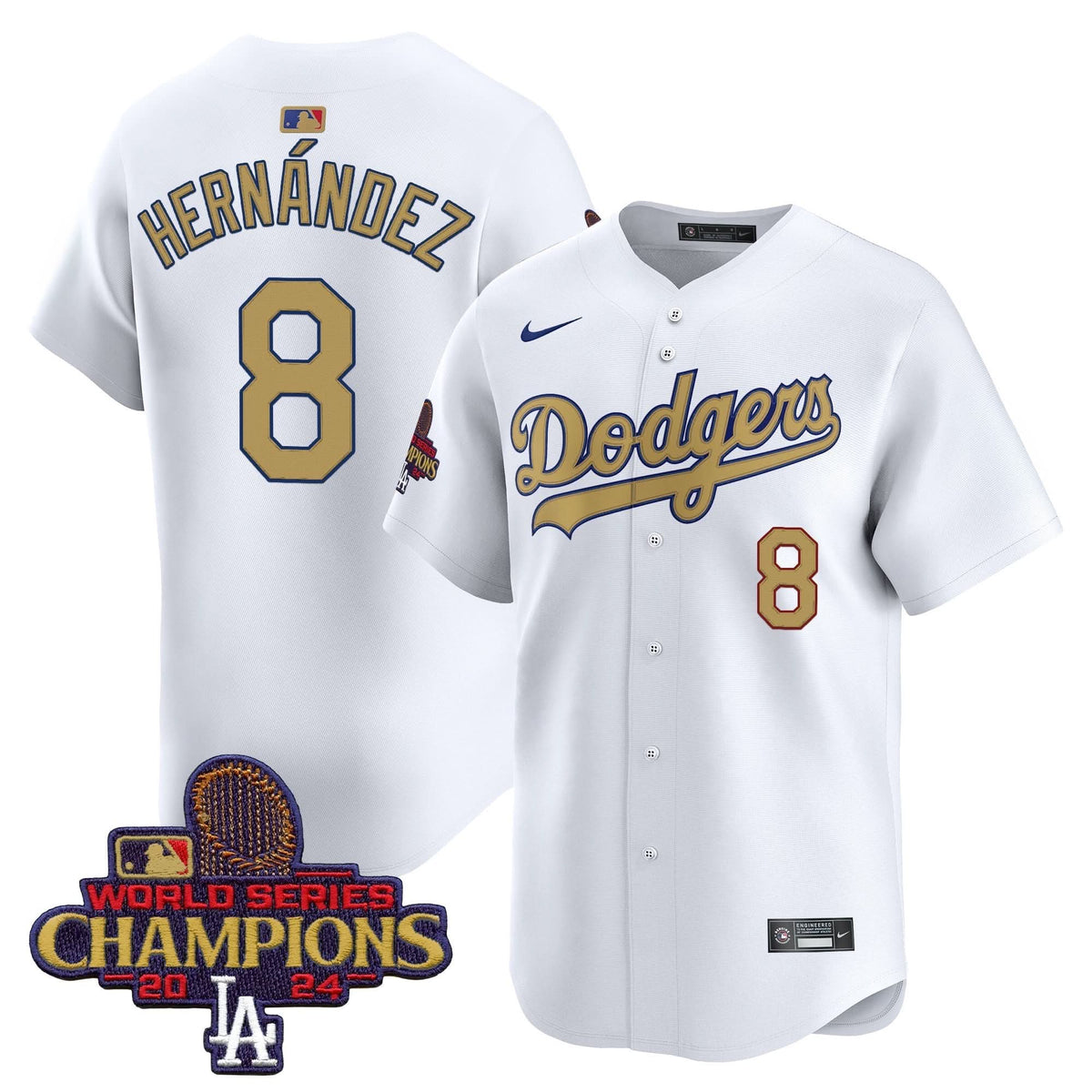 LAD 2025 Gold Vapor Premier Limited Jersey - Stitched