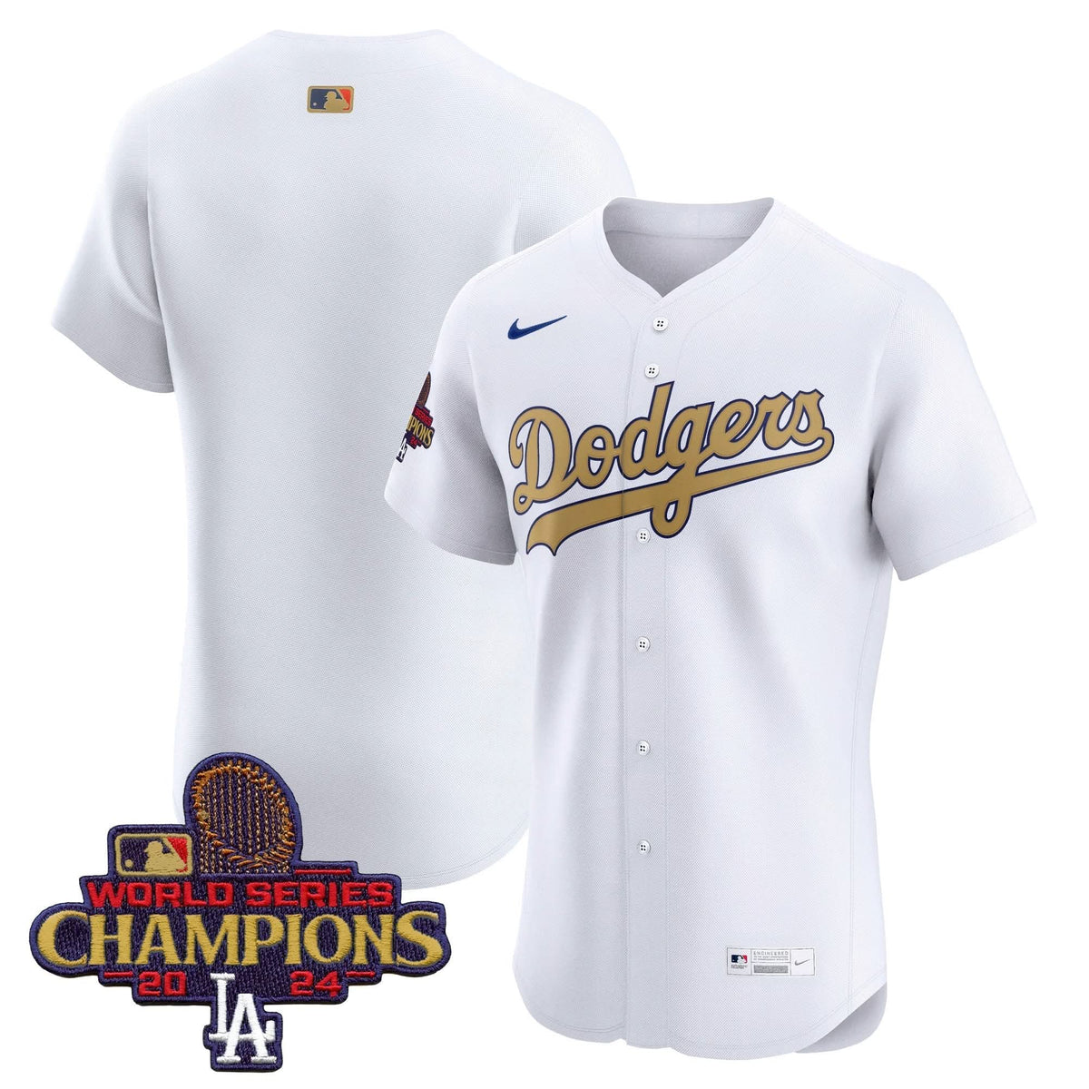 LAD 2025 Gold Vapor Premier Elite Jersey - Stitched