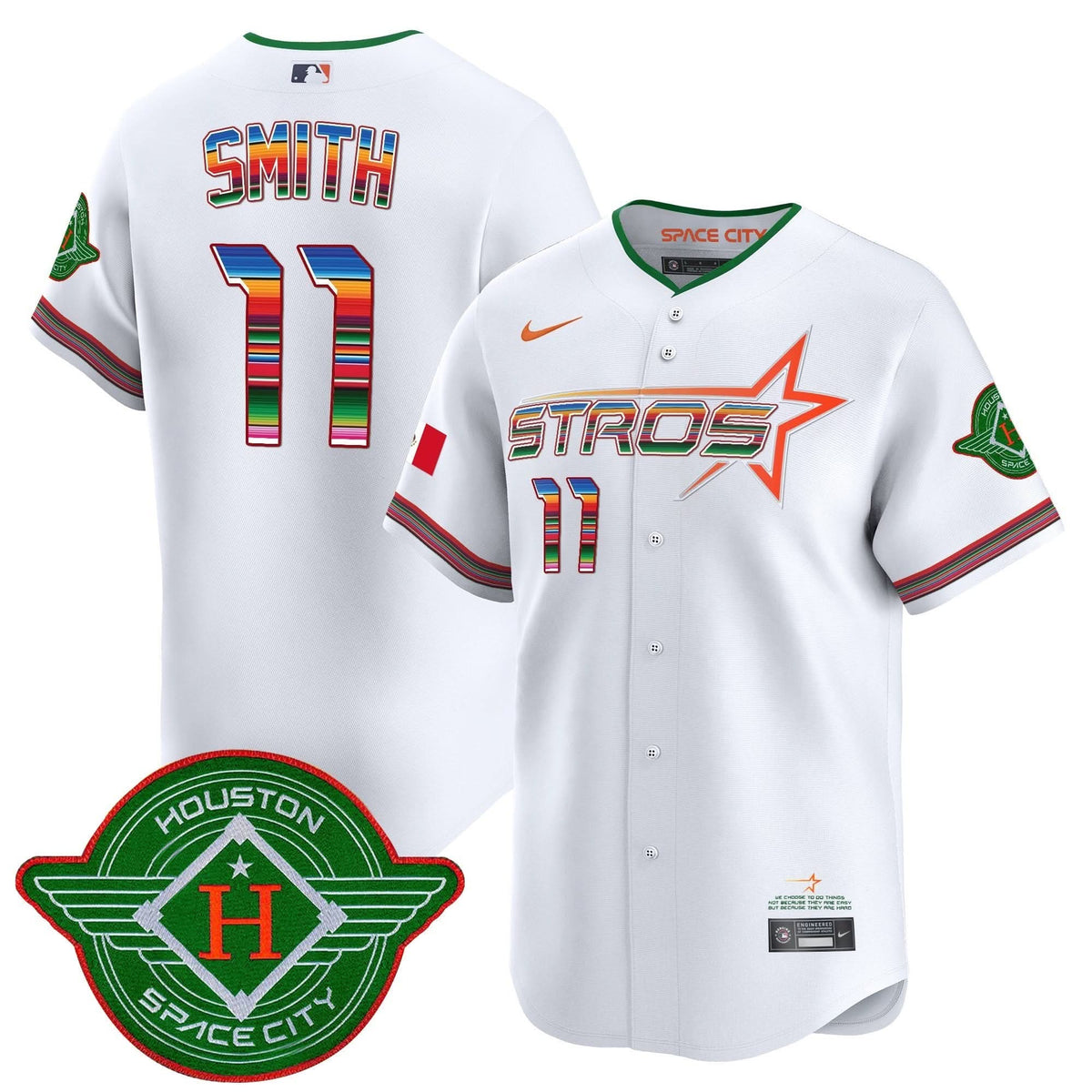 HA 2025 City Connect Mexico Vapor Premier Limited Jersey - Stitched