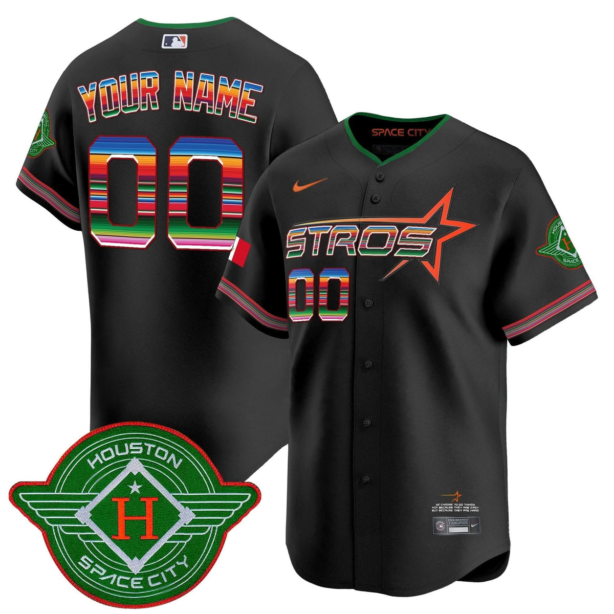 HA 2025 City Connect Mexico Vapor Premier Limited Custom Jersey - Stitched
