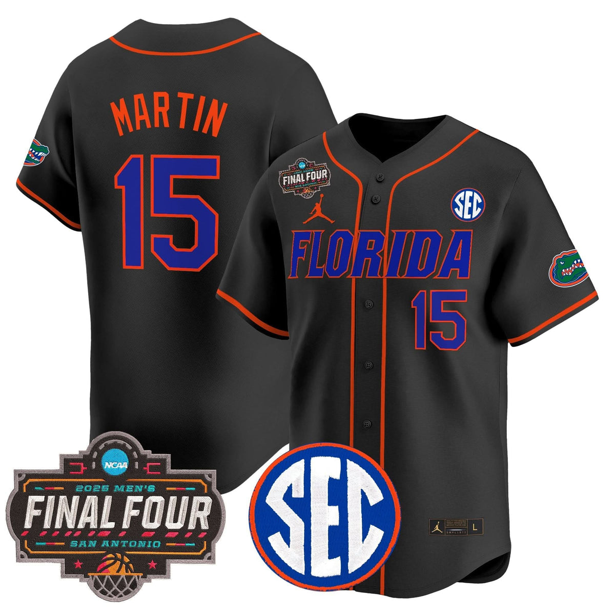 FG 2025 Final Four Patch Vapor Baseball Jersey - Stitched