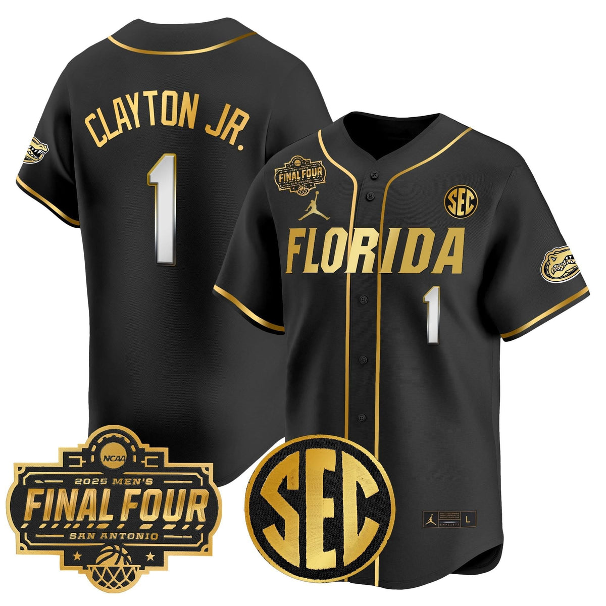 FG 2025 Final Four Patch Vapor Baseball Jersey - Stitched