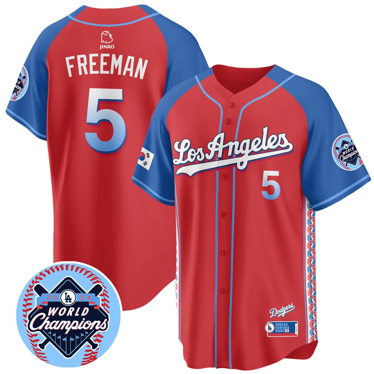 LAD Korean Heritage Night Jersey - Stitched