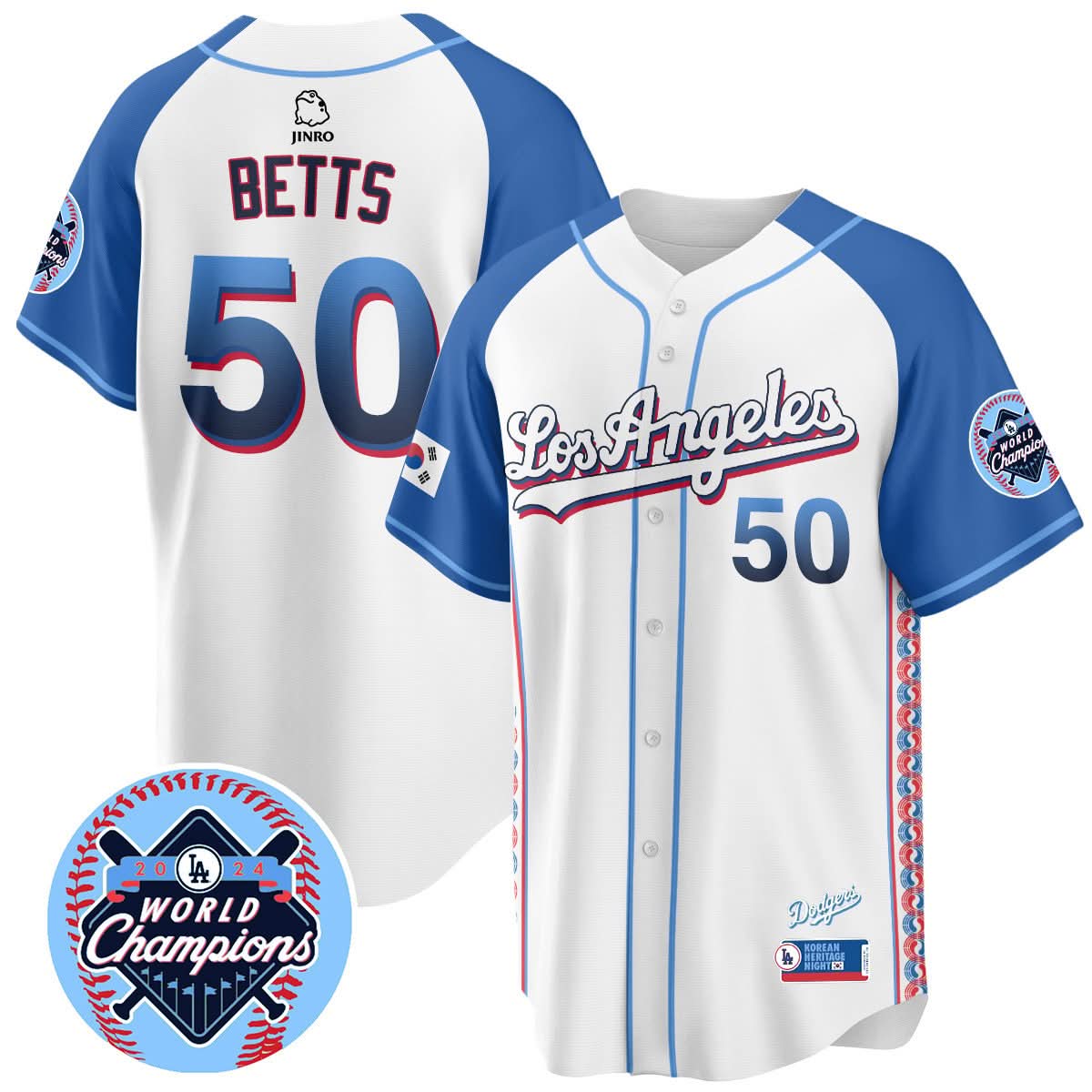 LAD Korean Heritage Night Jersey - Stitched