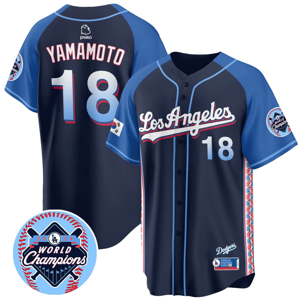 LAD Korean Heritage Night Jersey - Stitched