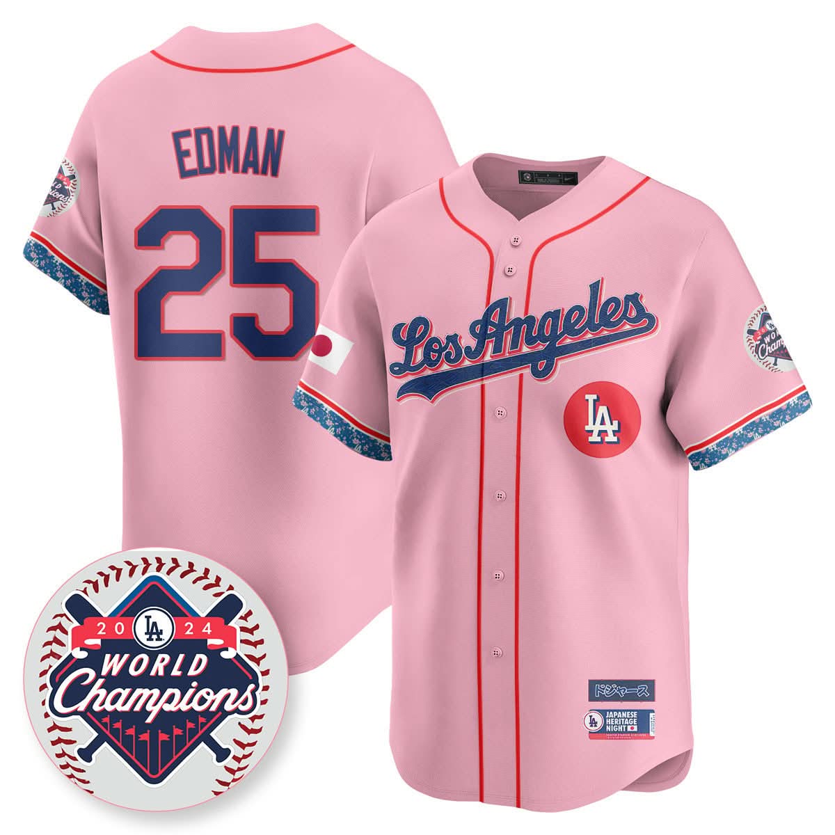 LAD Japanese Heritage Night Jersey - Stitched