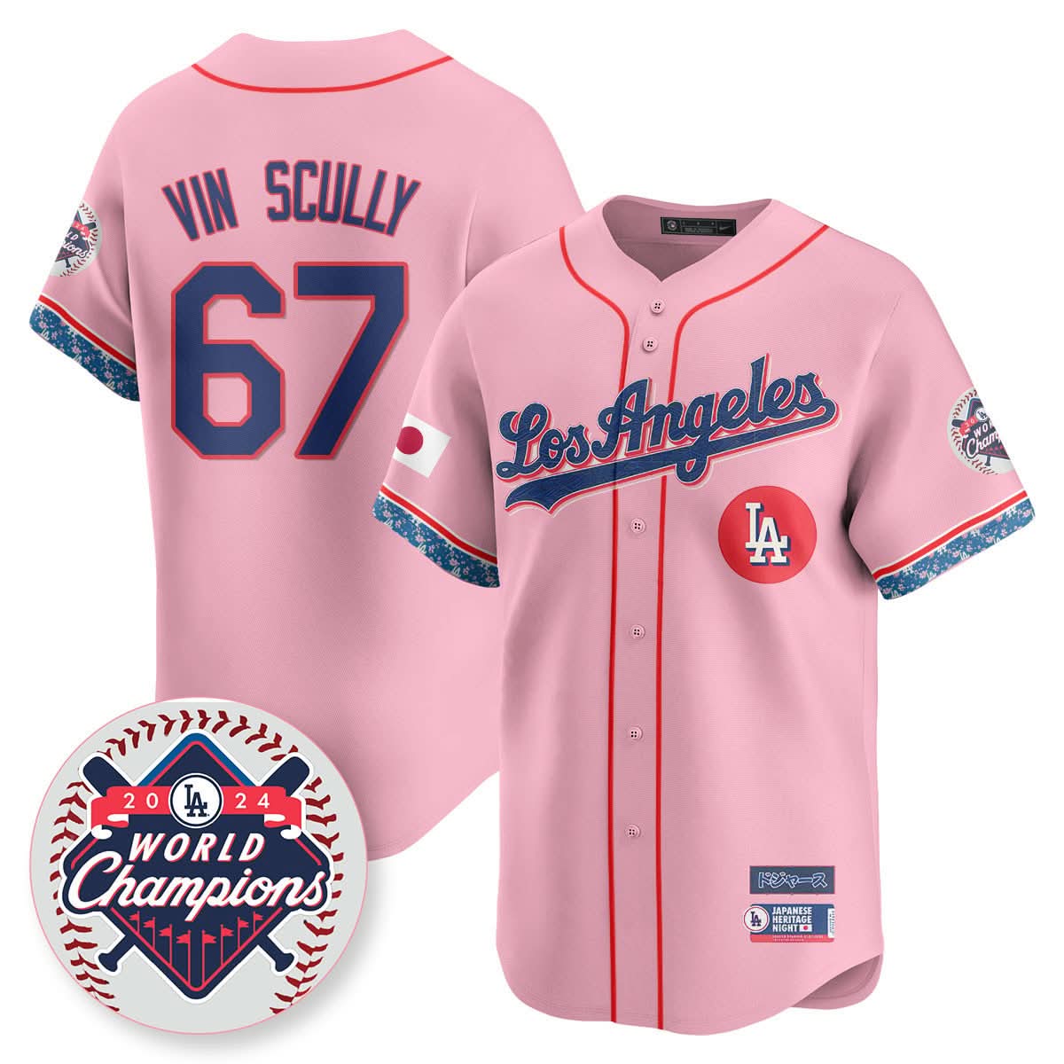 LAD Japanese Heritage Night Jersey - Stitched