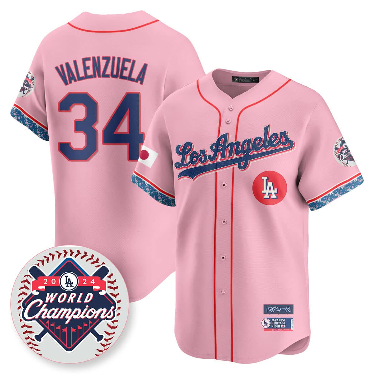 LAD Japanese Heritage Night Jersey - Stitched