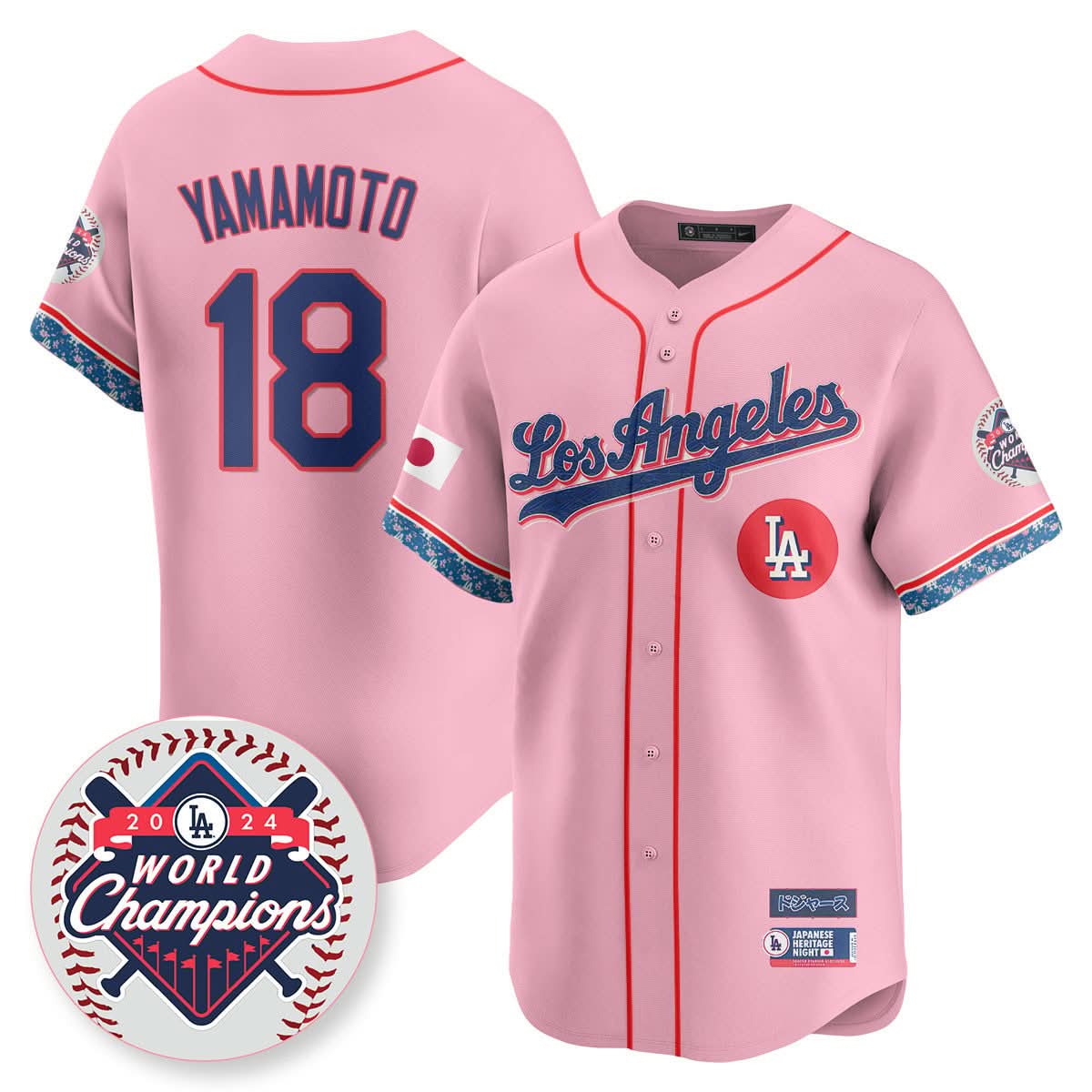 LAD Japanese Heritage Night Jersey - Stitched
