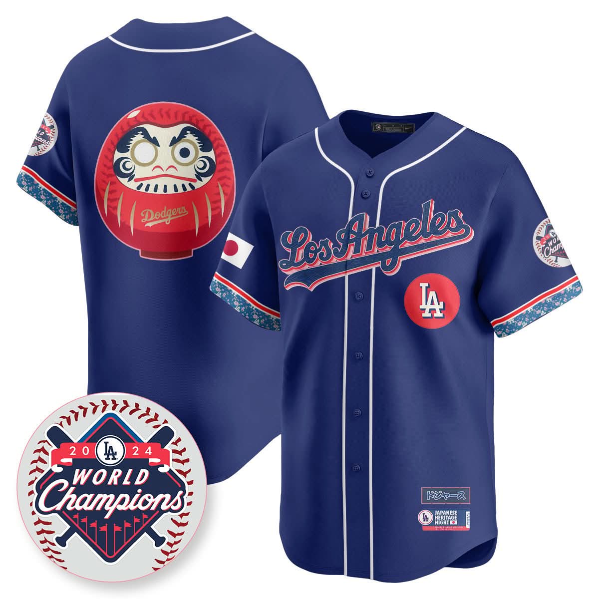 LAD Japanese Heritage Night Jersey - Stitched