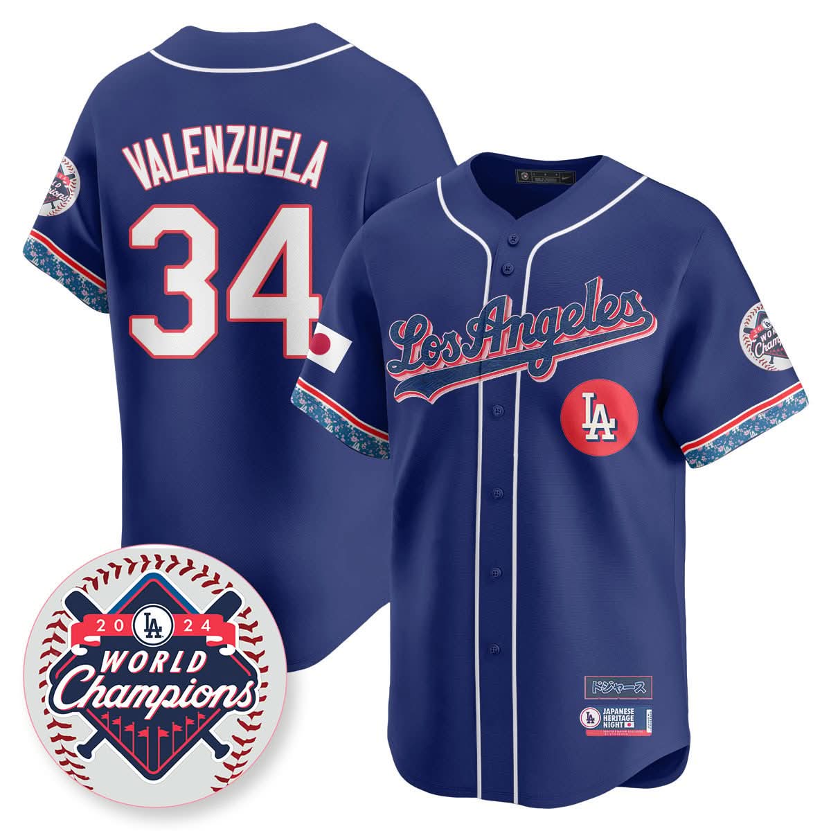 LAD Japanese Heritage Night Jersey - Stitched
