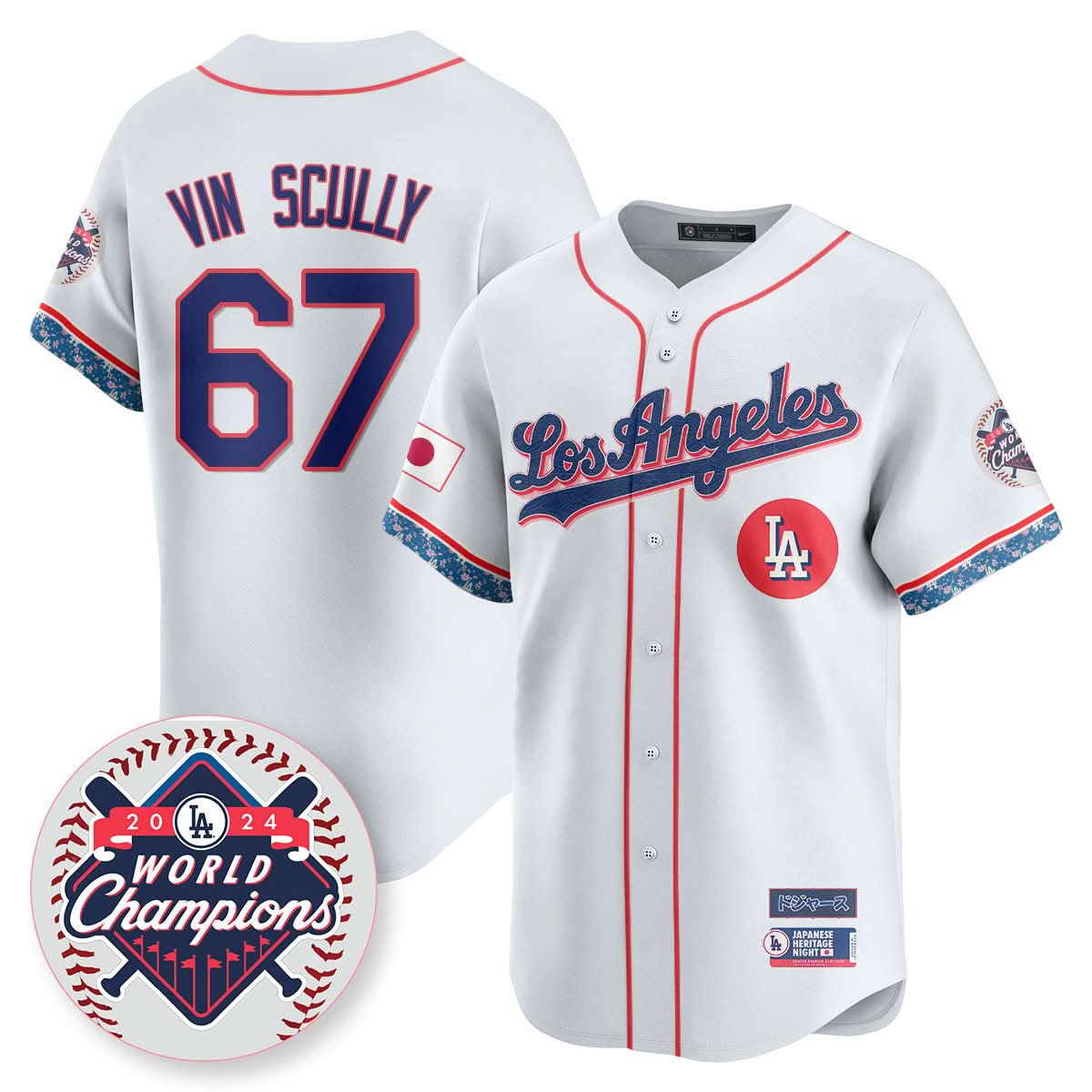 LAD Japanese Heritage Night Jersey - Stitched