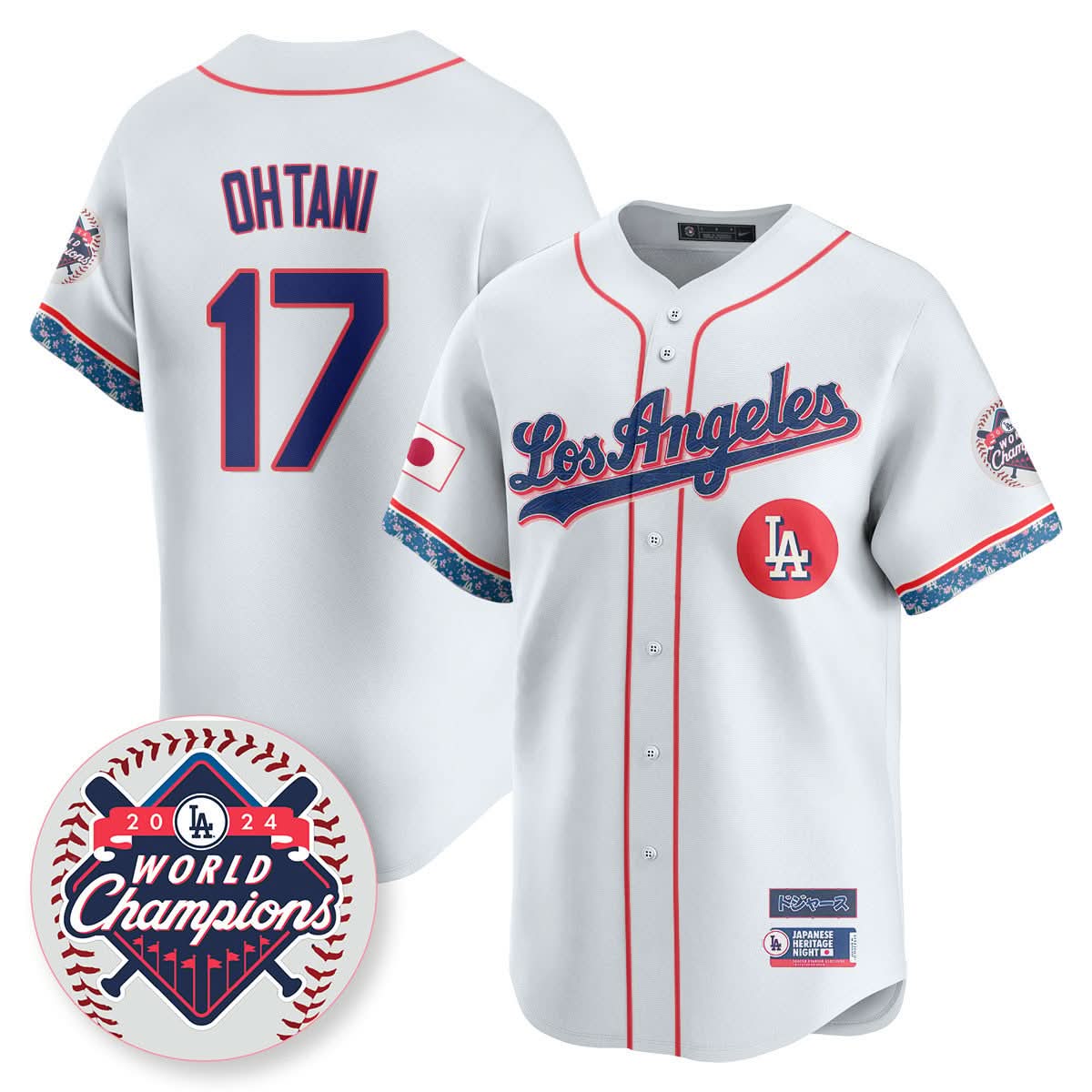 LAD Japanese Heritage Night Jersey - Stitched