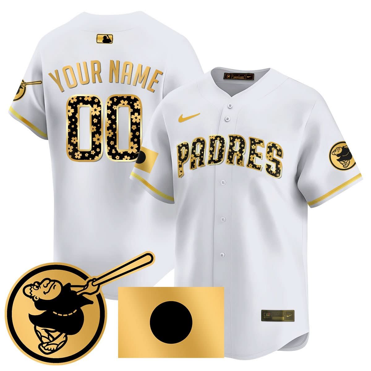 Custom SDP Japanese Heritage Jersey - Stitched