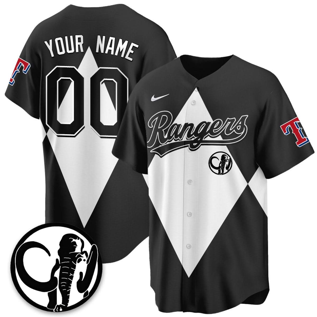 Custom TR Power Rangers Limited Jersey - Stitched