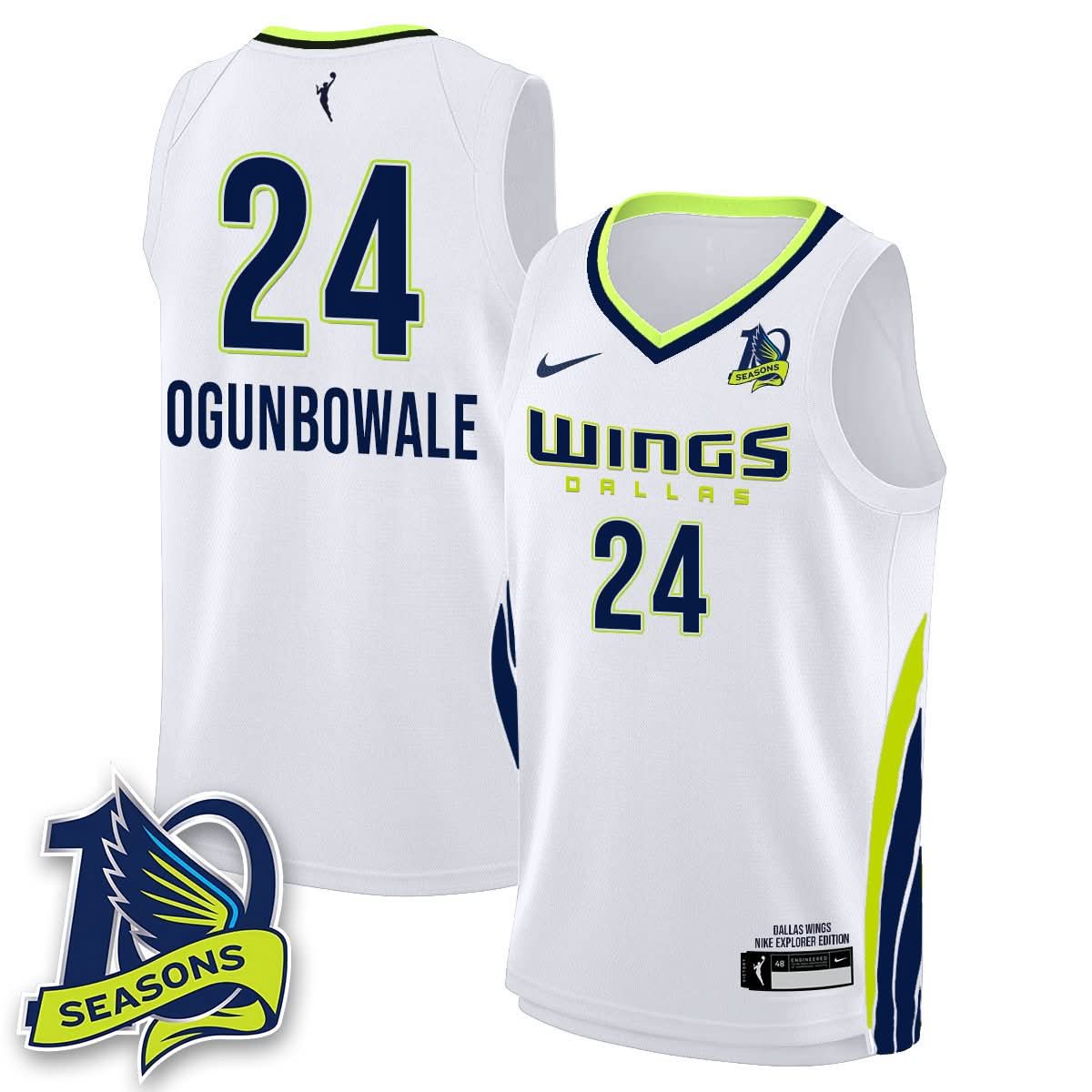 Dallas Wings 2025 Limited Jersey - Stitched