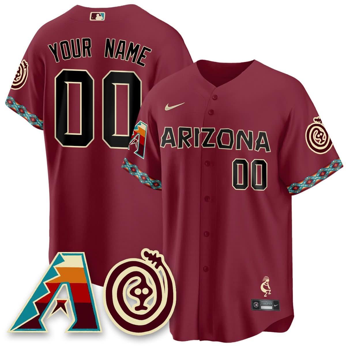 Custom Gender/Name AD City Connect Concept Jersey V2 - Stitched
