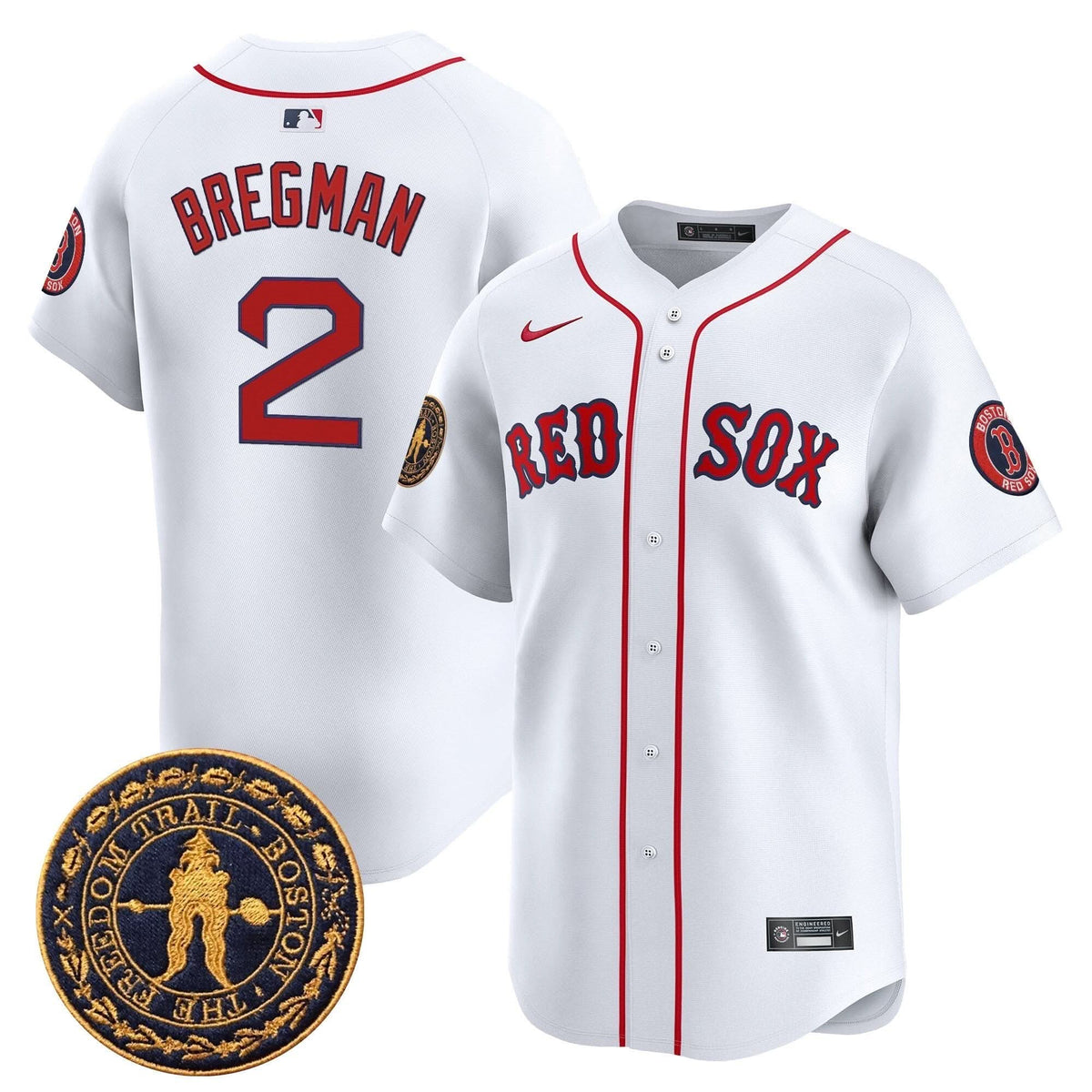 BRS Freedom Trail Patch Vapor Premier Limited Jersey - Stitched